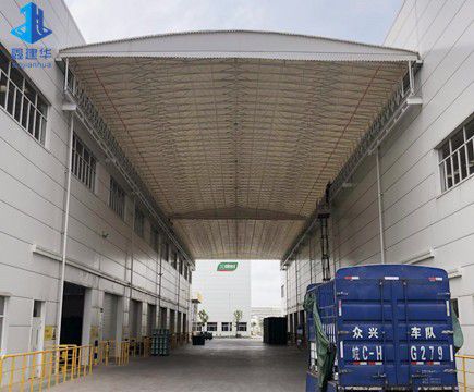 電動(dòng)伸縮雨棚